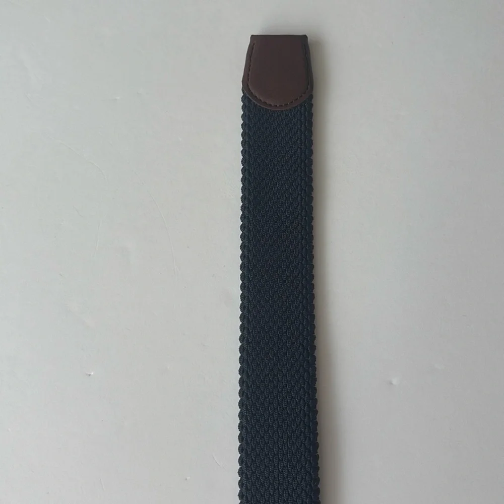 Callaway Golf Woven Reversible Swing Tech Stretch Belt M 34-36 Blue and Brown